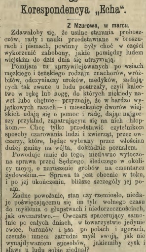 Faustyn Świderski, 1880 Echo, nr 63, Z Mzurowa w marcu, o byciu wójtem, cz.1.jpg