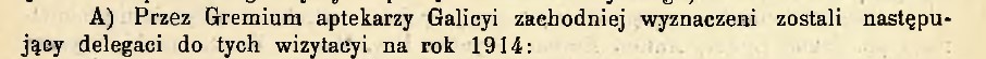 delegat apteczny do wizytacji, 1914 rok, cz.1.jpg