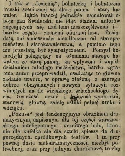 recenzje sztuk Leopolda Świderskiego, Echo, 172, 1880 r, cz.2.jpg