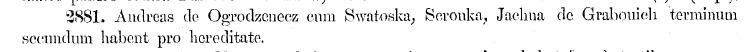 Andreas de Ogrodzenecz, 1384, SPPP 8 cz.1.jpg