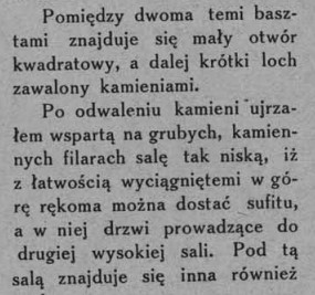 korytarz podziemny z olsztyńskiego zamku, Ziemia nr 15,16, 1929 r., cz.1.jpg