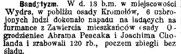 Napad w Wydrze na mieszkańców Ogrodzieńca, sierpień 1907 r, G.Cz., 222, 1907.jpg