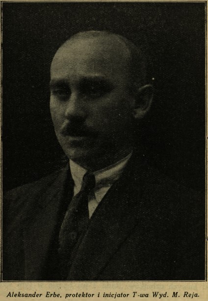 Aleksander Erbe, Kalendarz Ewangelicki 1929.jpg