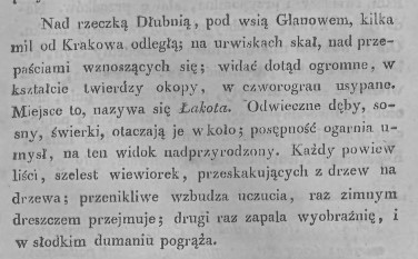 Podanie o Łakocie, Pszczółka Krakowska, 1820, t.3, 1820 r., cz.1.jpg