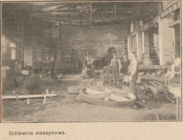 Poręba, odlewnia maszynowa, Świat, 23, 1911 r..jpg