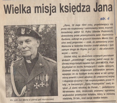 Wielka misja księdza Jana, Pogranicze 21, 1998 r., cz.1.jpg