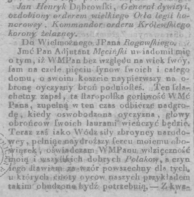 J.H.Dąbrowski do Rohawskiego, G.K.W.iZ., 1806, nr 104, cz.1.jpg