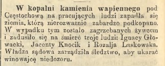 wypadek w kopalni kamienia, G.Św.248, 1885 r..jpg