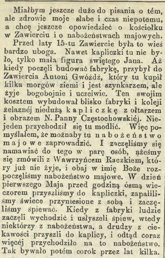 list Antoniego Puchalskiego z Zawiercia, G.Św.278, 1885 r., cz.1.jpg