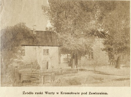 Źródło Warty w Kromołowie, K.Z.BTDI, 4, 1927 r..jpg