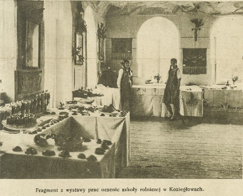 wystawa w szkole rolniczej w Koziegłowach, K.Z.BTDI 8, 1929 r..jpg
