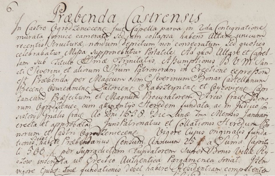 zamek Ogrodzieniec, kaplica, 1763 r., cz.1.jpg