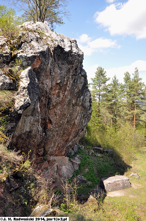 46 Gory Swietokrzyskie, Checiny, 21_04_2014, Zelejowa 372m npm, kamieniolom, Wielka Przewiecha.jpg